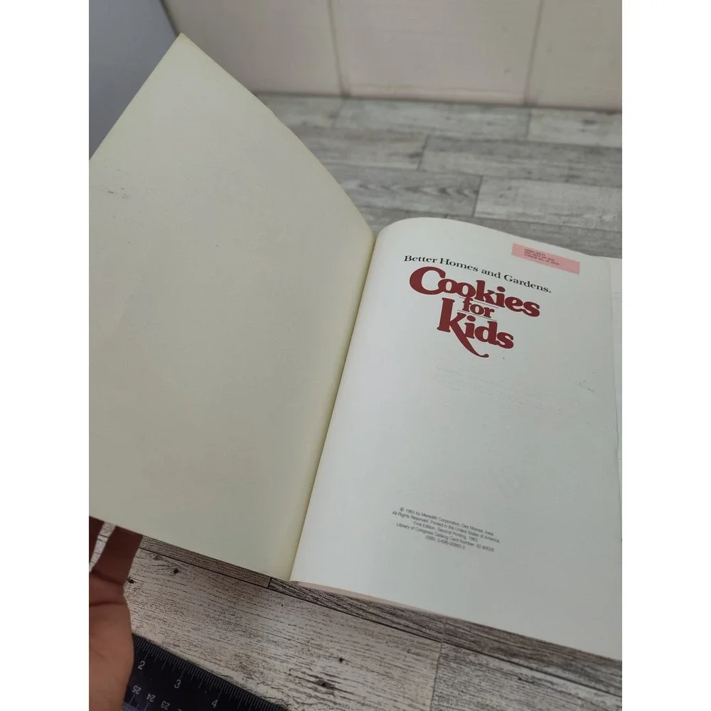1980s Cookies for Kids Better Homes and Gardens Cookbook Vtg Softcover Recipes